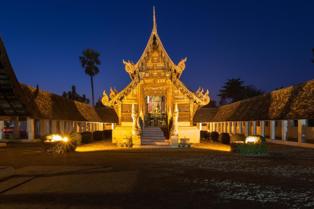 Temple in Chiang Mai Stock Free