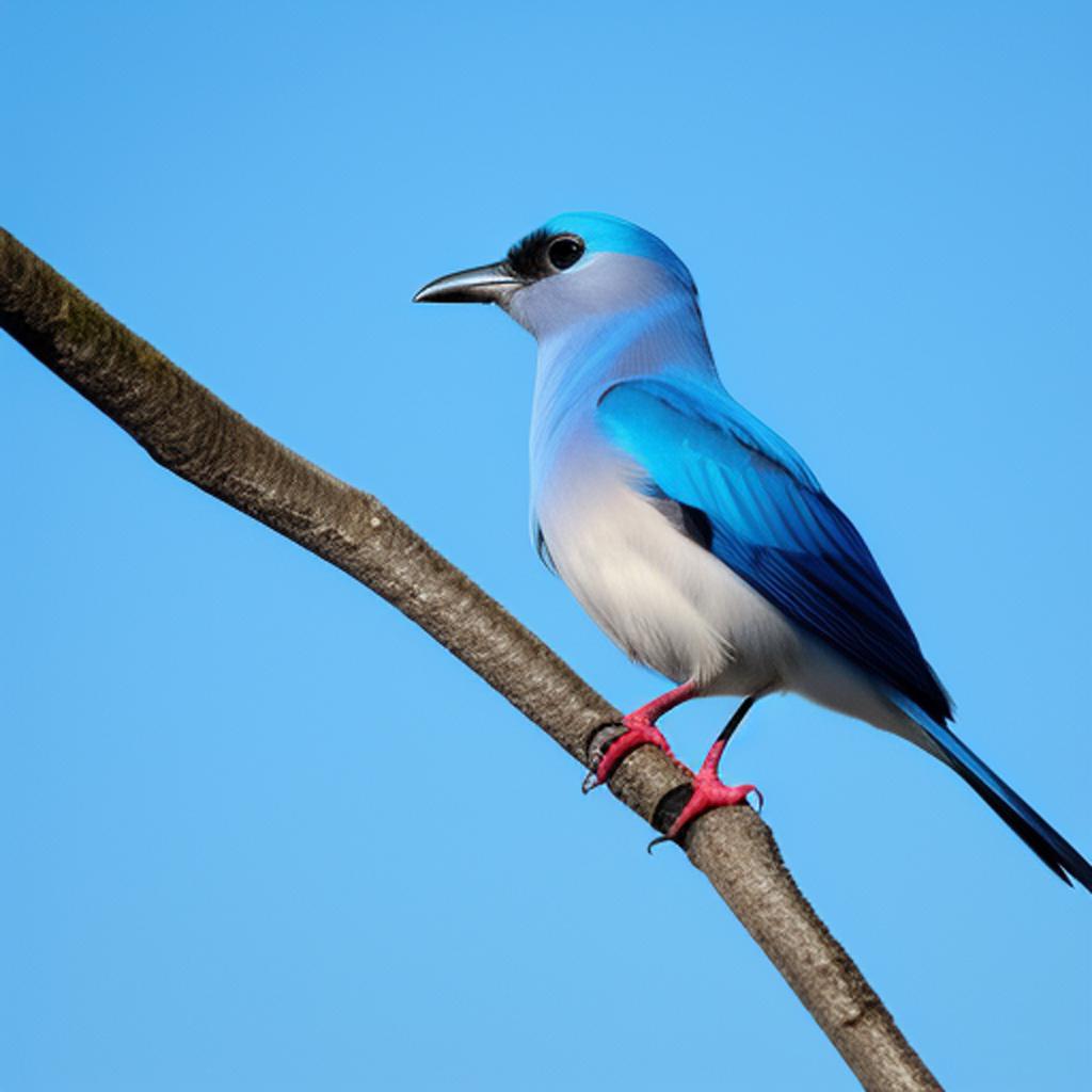 Bird in sky colour by @ai_generated