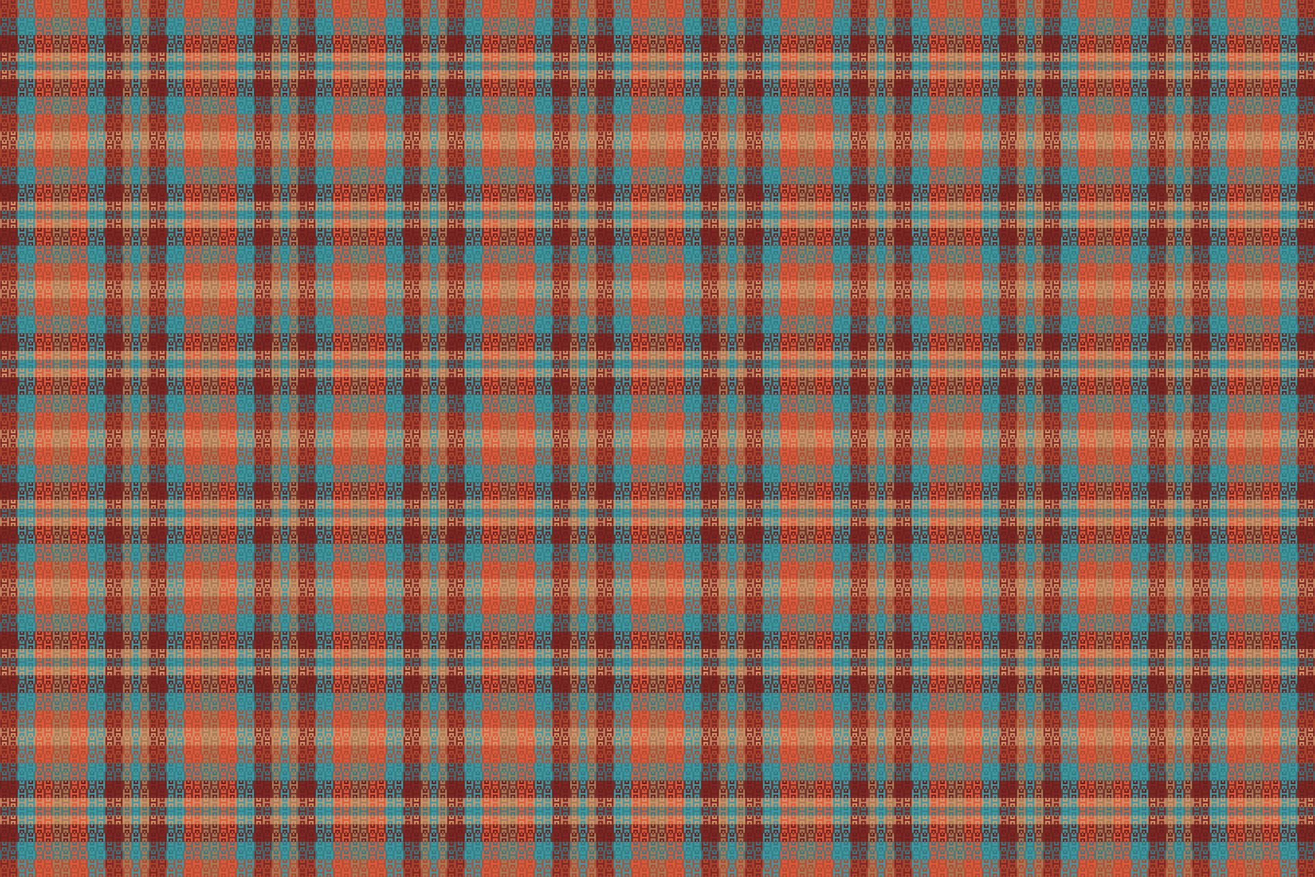 Tartan plaid pattern with texture. Free Vector