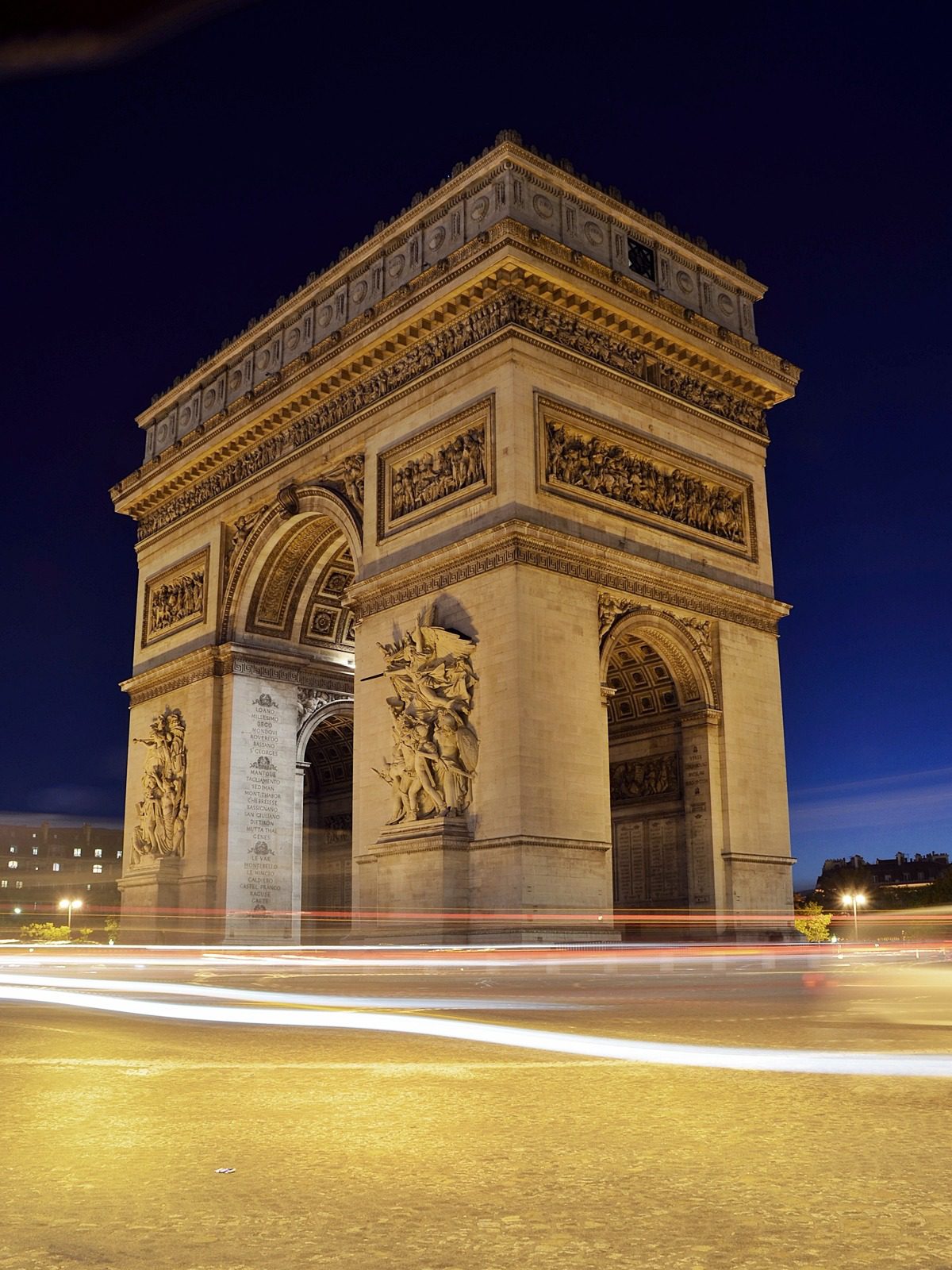 Arc de triomphe de l’étoile Stock Free