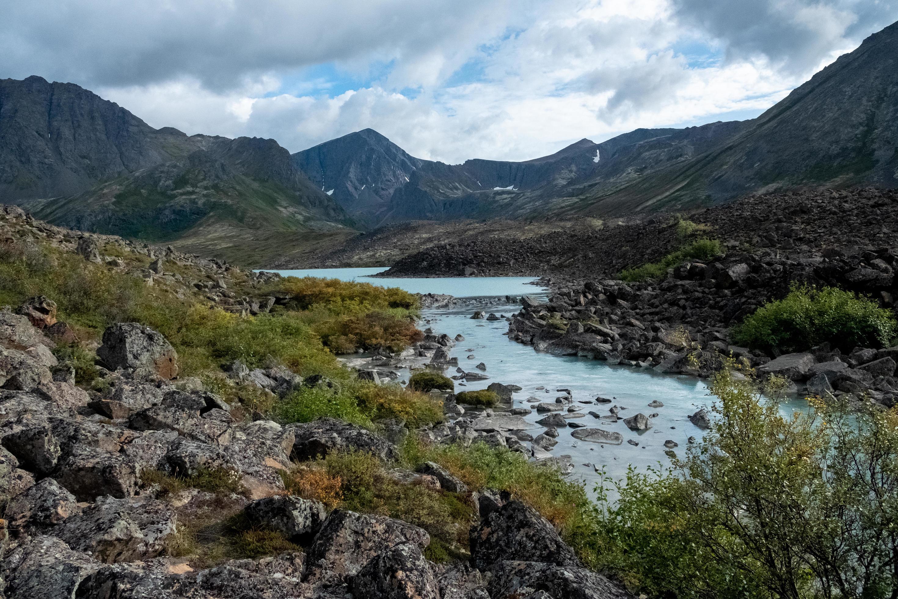 Nature landscape in Alaska Stock Free