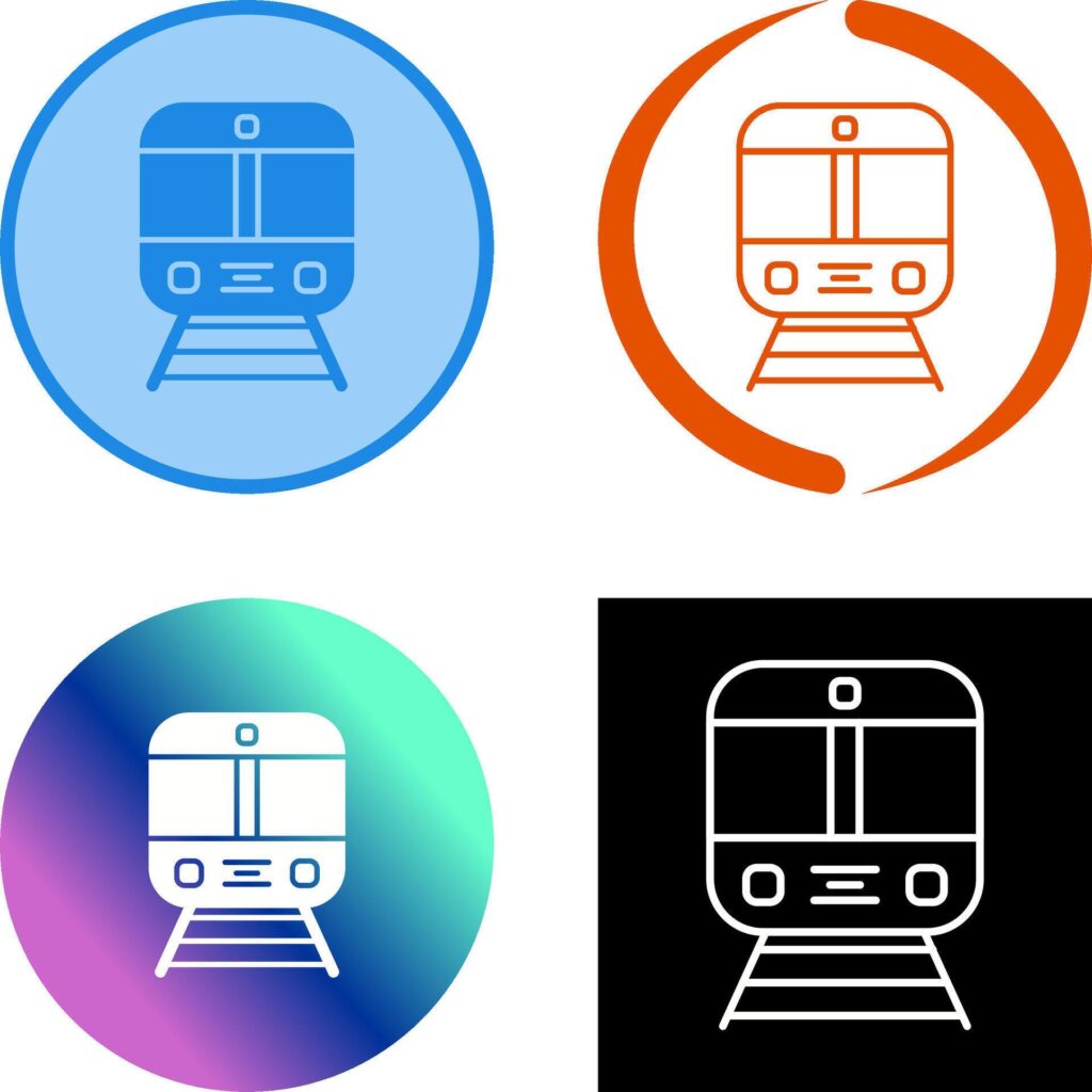 Train Icon Design Stock Free