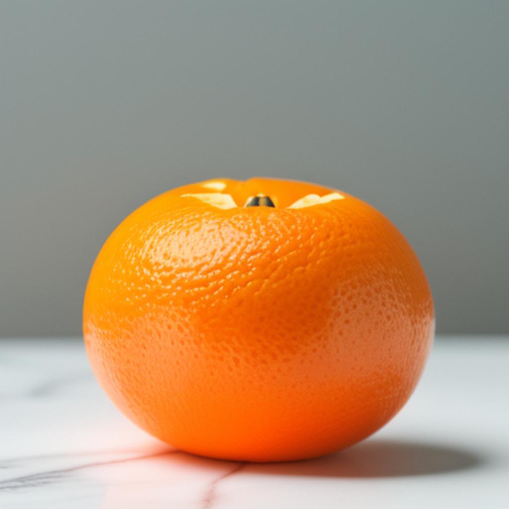 A clementine orange with by @ai_generated