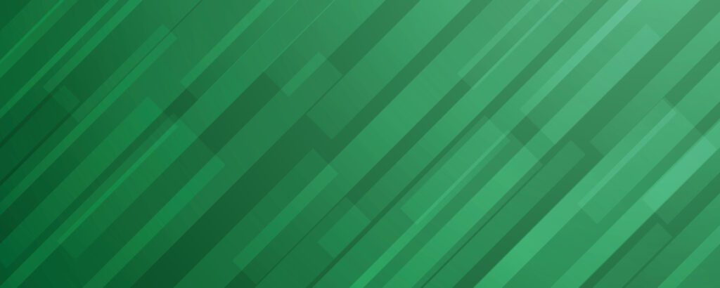 Abstract geometric line shapes on green background Free Vector