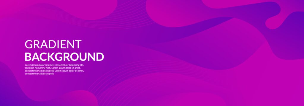 Abstract Purple Fluid Wave Banner Template Free Vector