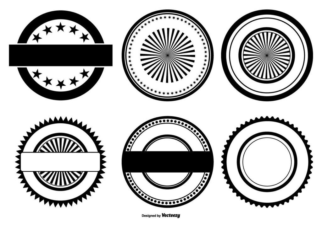 Vector Badge Shapes Stock Free and Free SVG