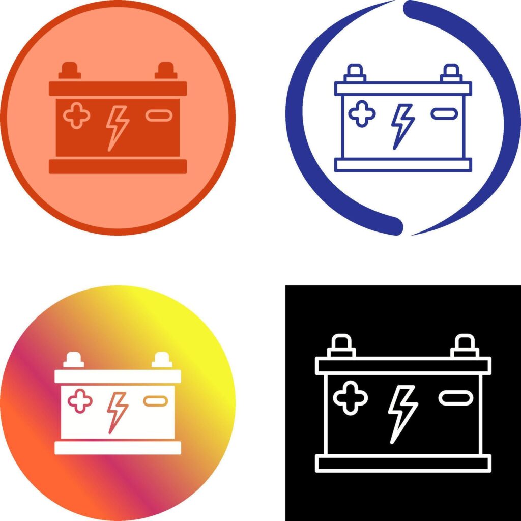 Accumulator Icon Design Stock Free