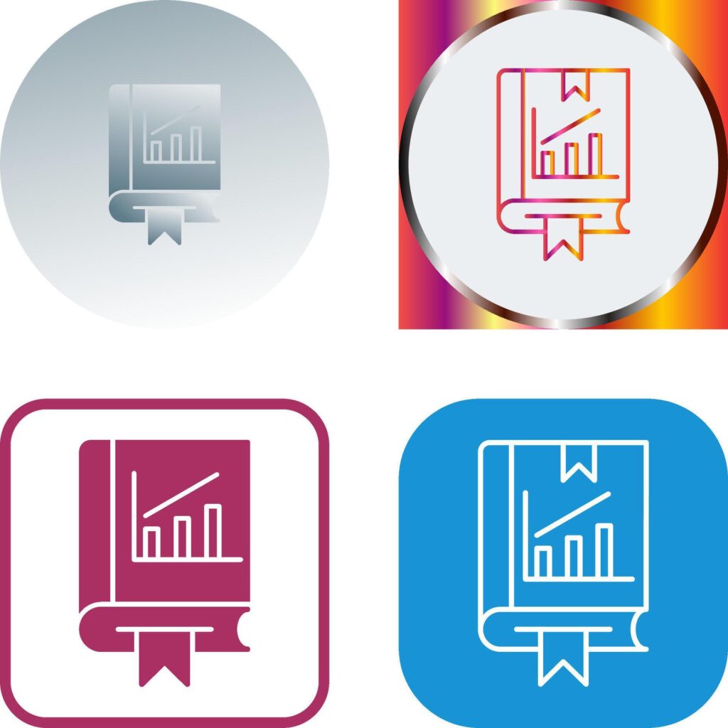 Statistics Icon Design Stock Free