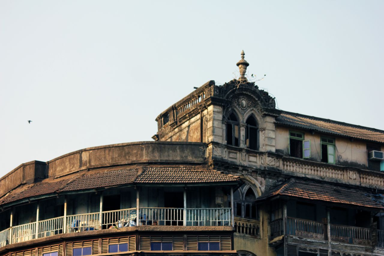 Old Building In Mumbai Stock Free