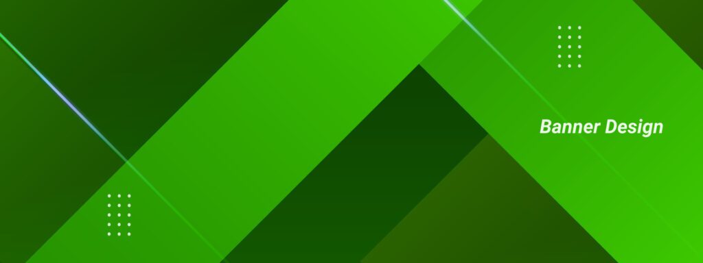 Abstract geometric shiny decorative green modern colorful design background Free Vector