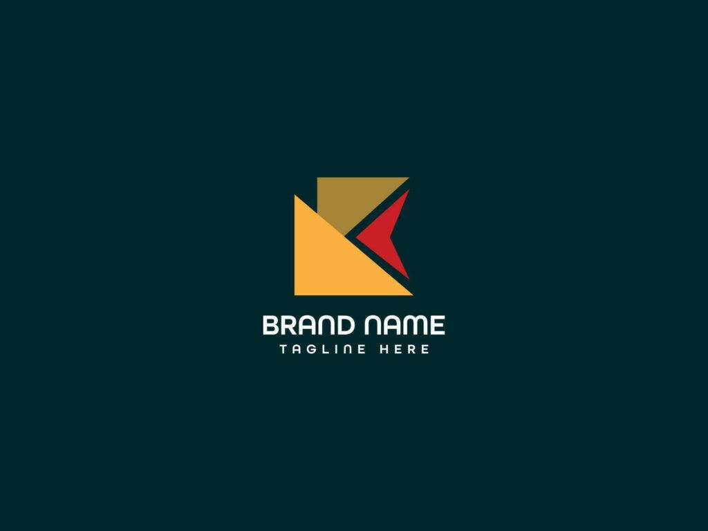 letter logo design Stock Free