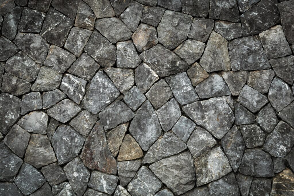 stone wall background and texture Stock Free