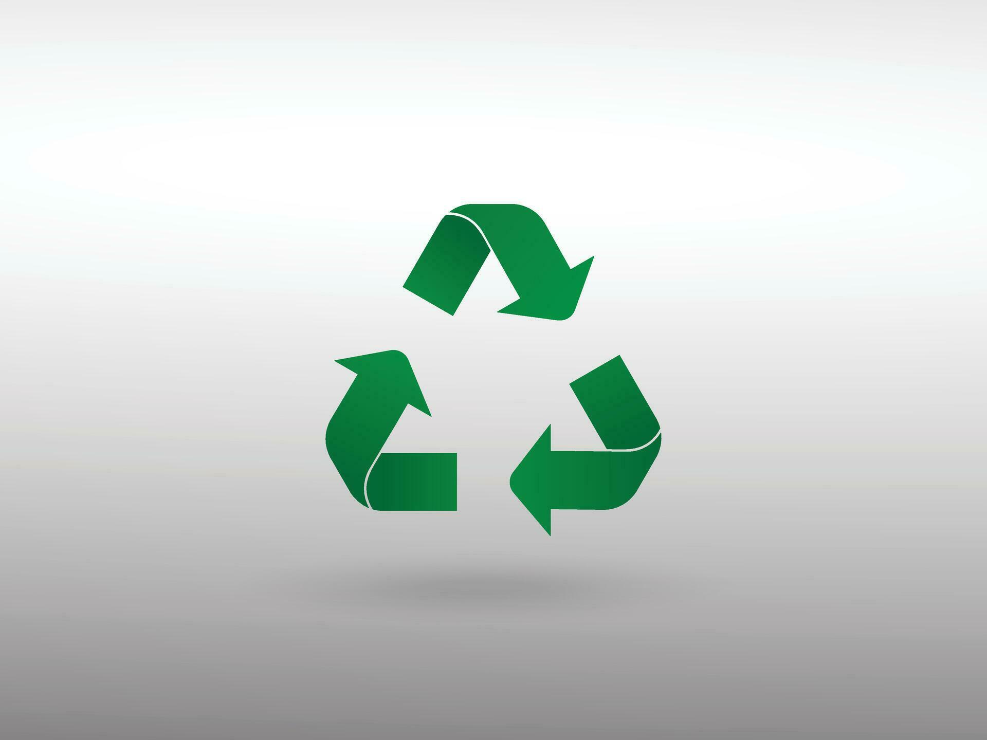 Recycle icon symbol vector. Recycling and rotation arrow icon Stock Free and Free SVG