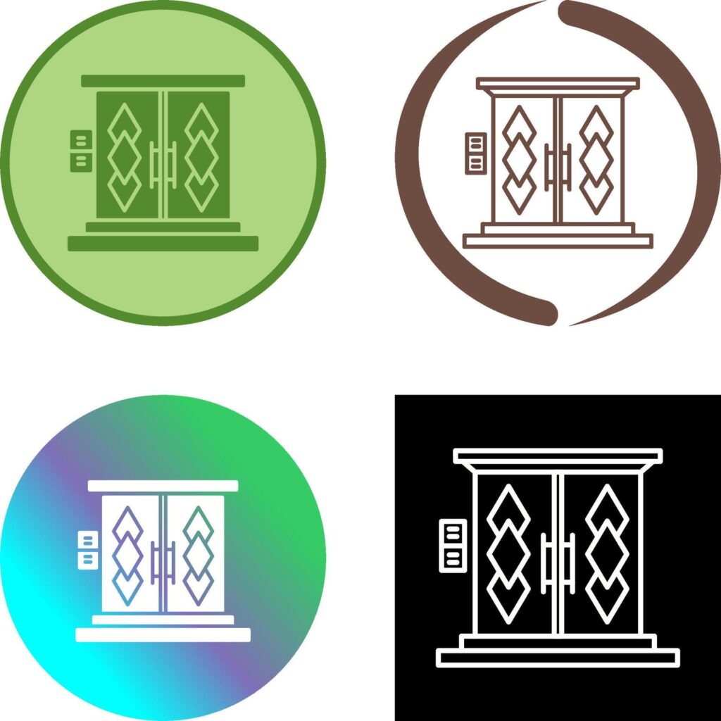 Door Icon Design Stock Free