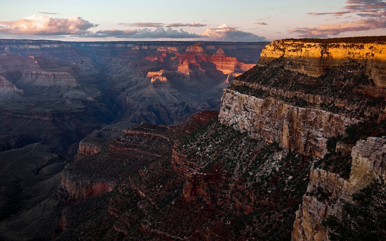 Grand Canyon National Park at Sunset Stock Free