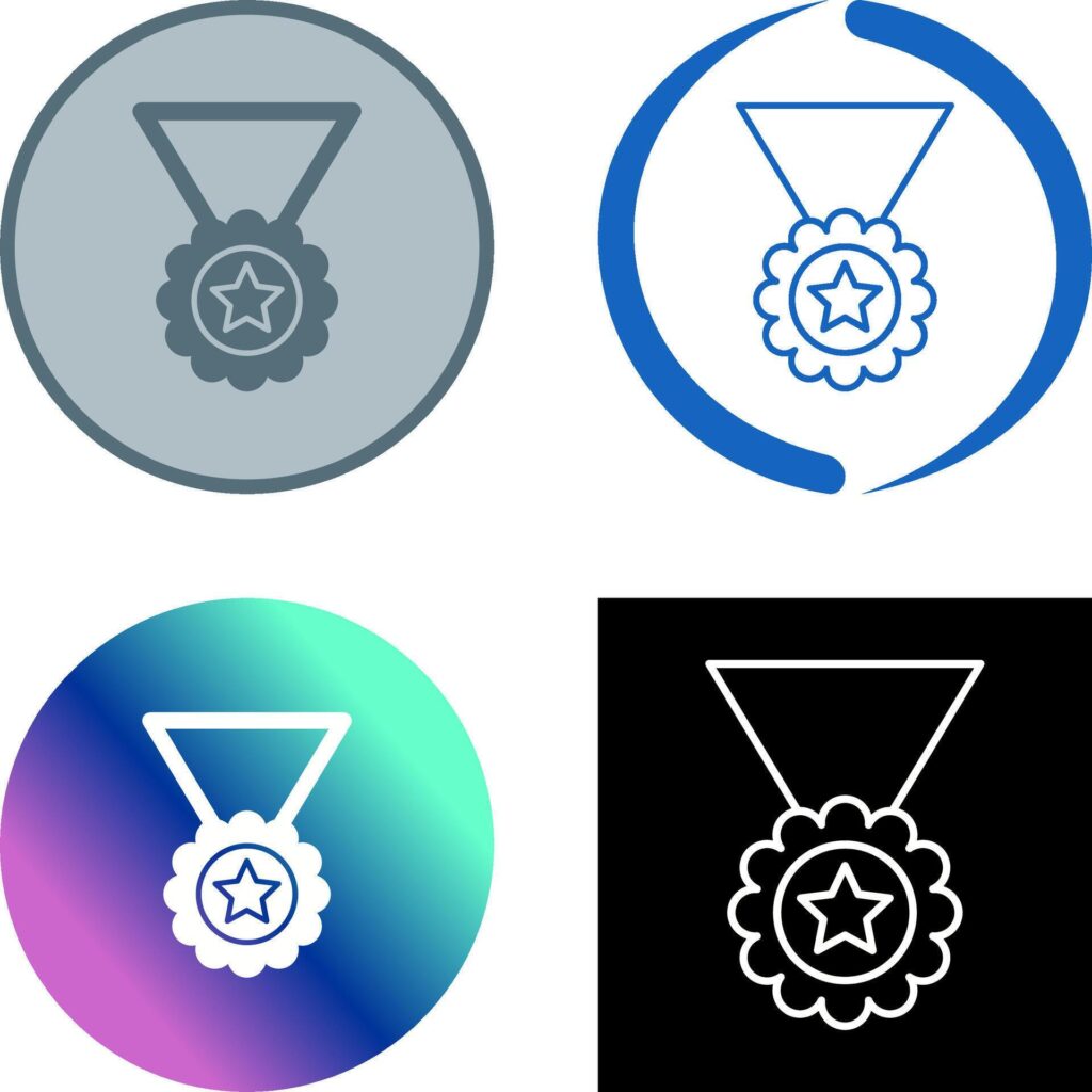 Medal Icon Design Stock Free