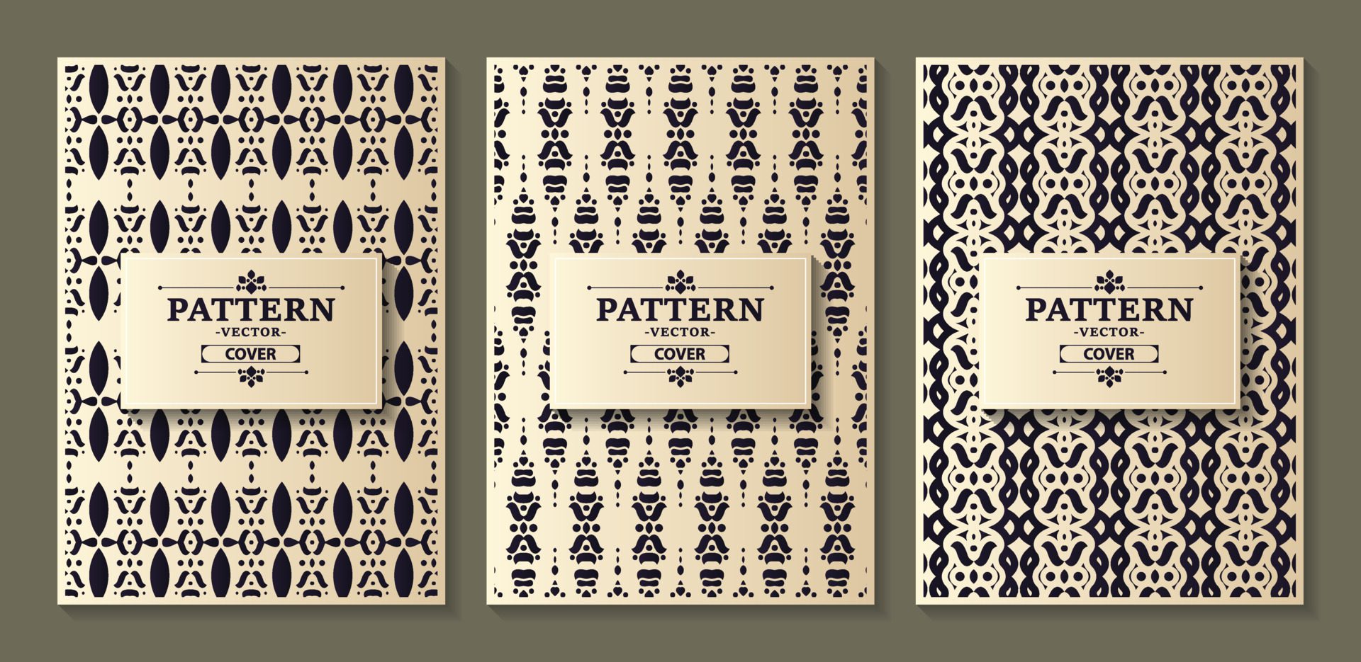 vintage abstract geometric pattern cover template Free Vector and Free SVG