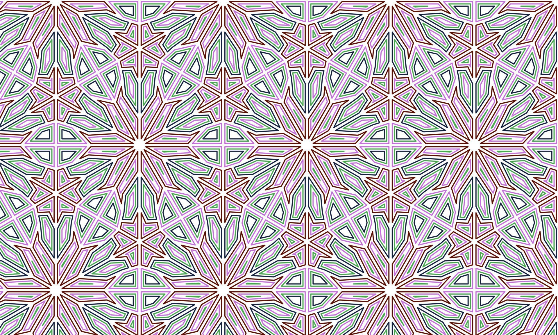 elegant ethnic pattern background Free Vector