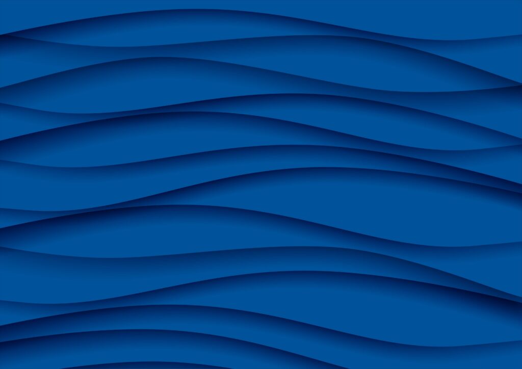 Abstract layered background in classic blue Free Vector