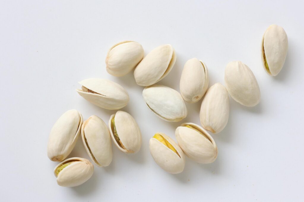 Pistachio nut isolated on white background Stock Free