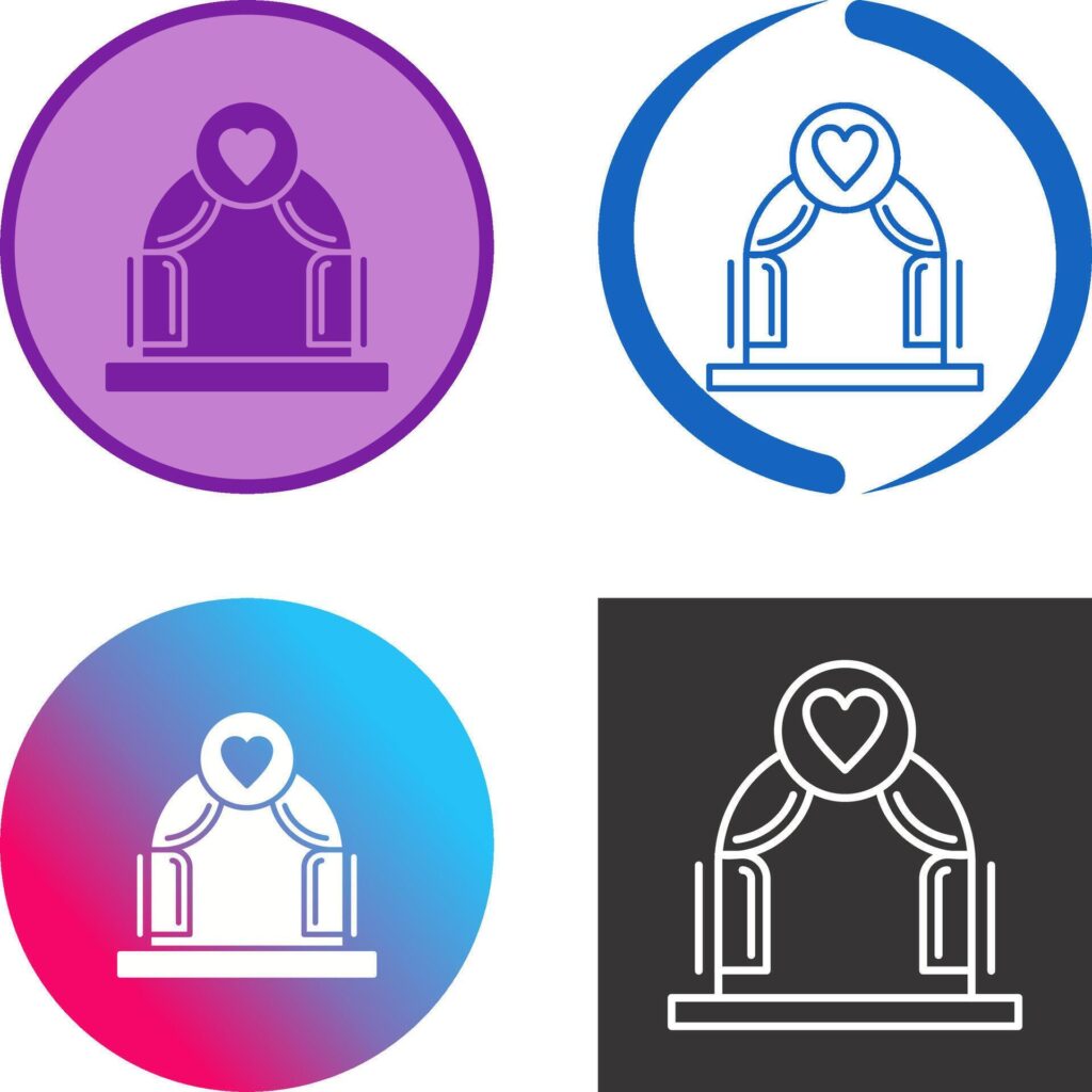 Arch Icon Design Stock Free