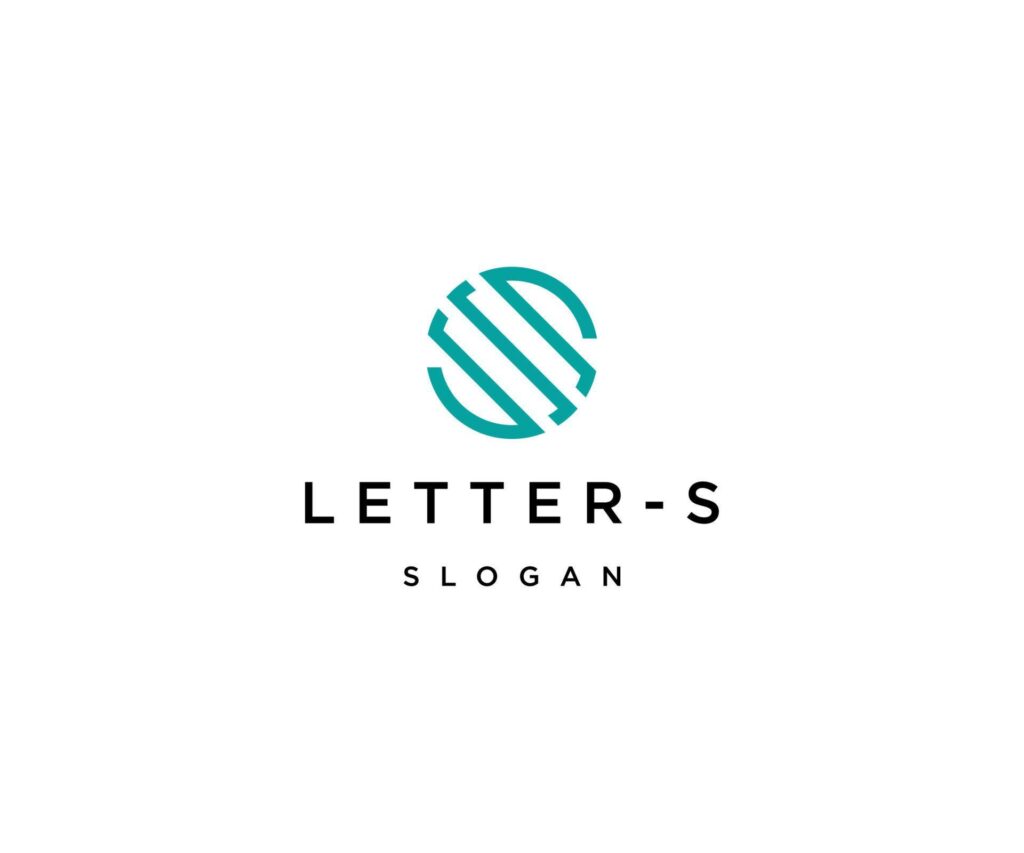 Letter s logo icon design template Stock Free