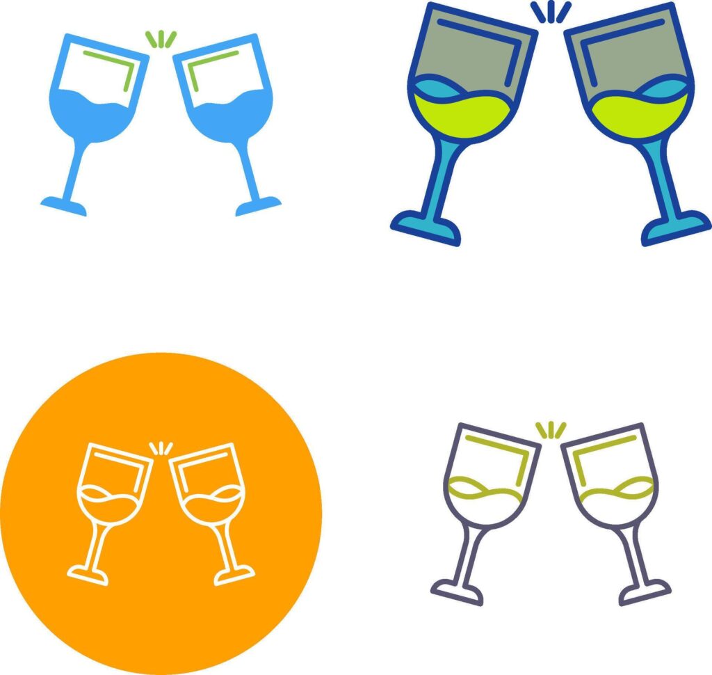 Wine Icon Design Stock Free