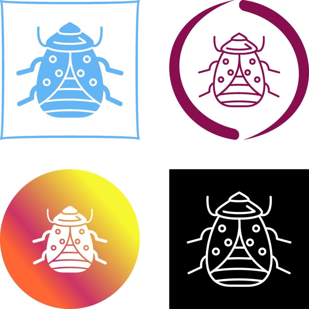 Bug Icon Design Stock Free