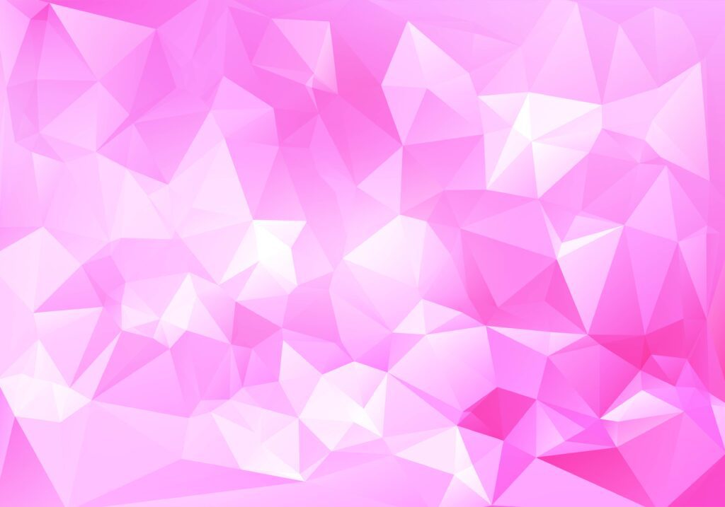 Abstract Pink Low Polygon Background Free Vector