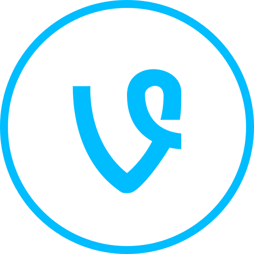 Vine, social, media icon