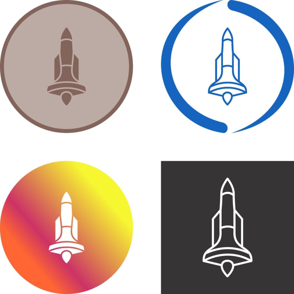 Rocket Icon Design Stock Free