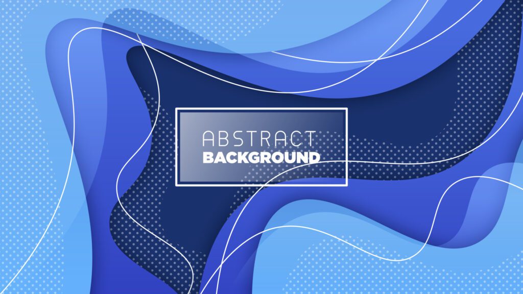 Colorful liquid and geometric background with fluid gradient shapes Free Vector