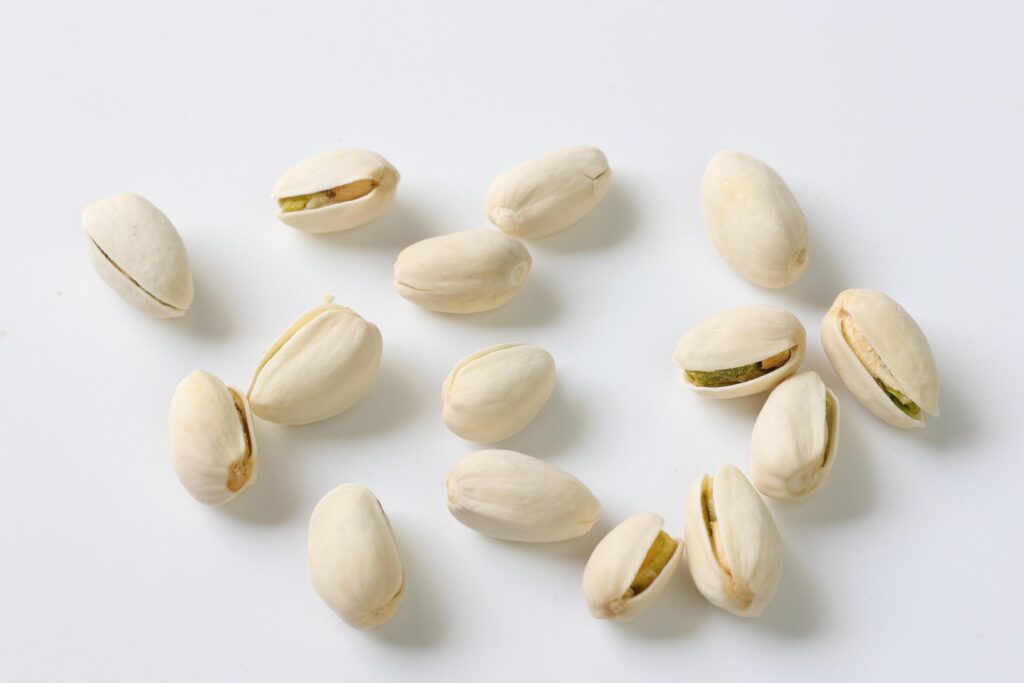 Pistachio nut isolated on white background Stock Free