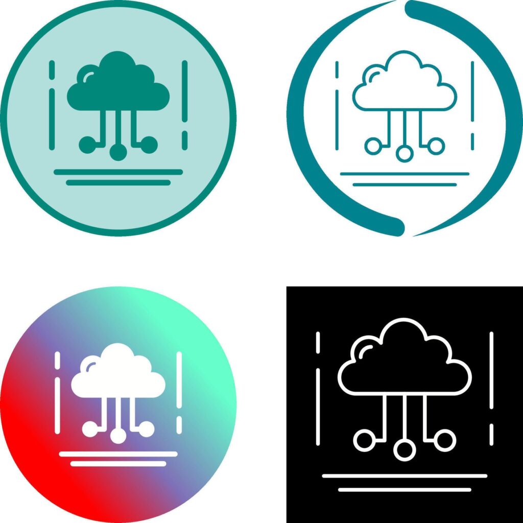 Network Icon Design Stock Free