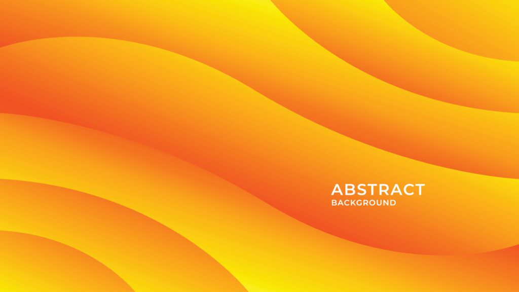 Abstract background with waves design template Free Vector