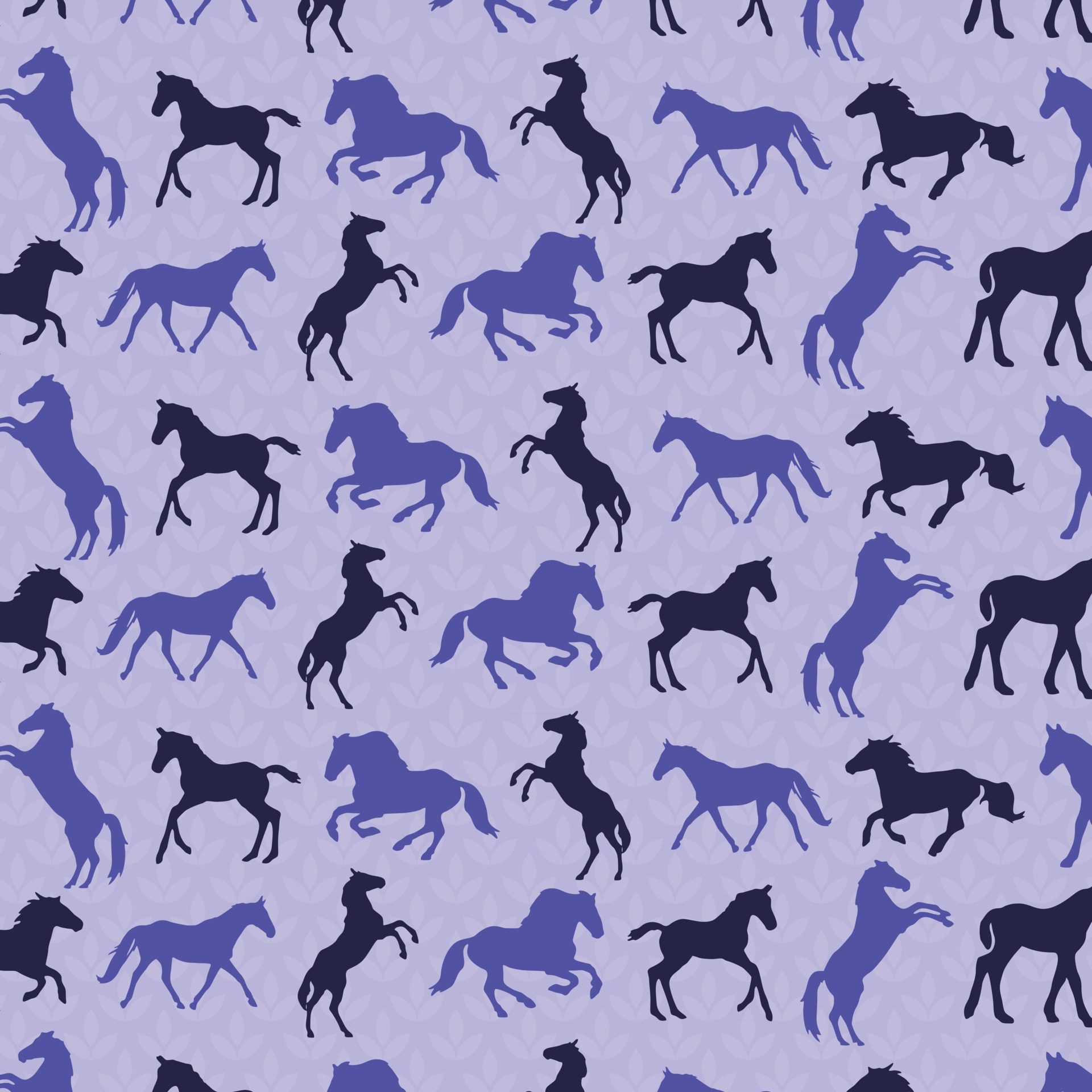 Horse seamless pattern vector image Free Vector