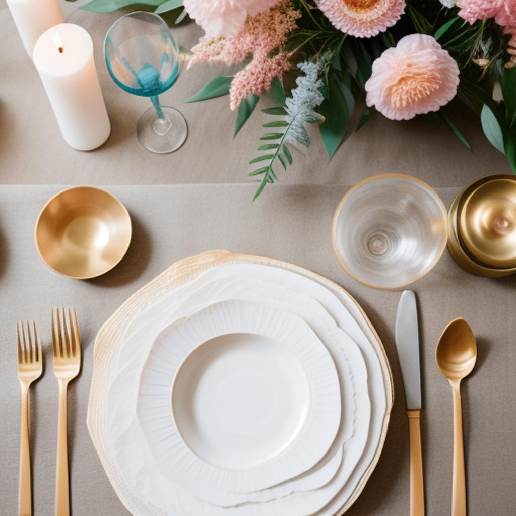 Background, Table setting by by @ai_generated