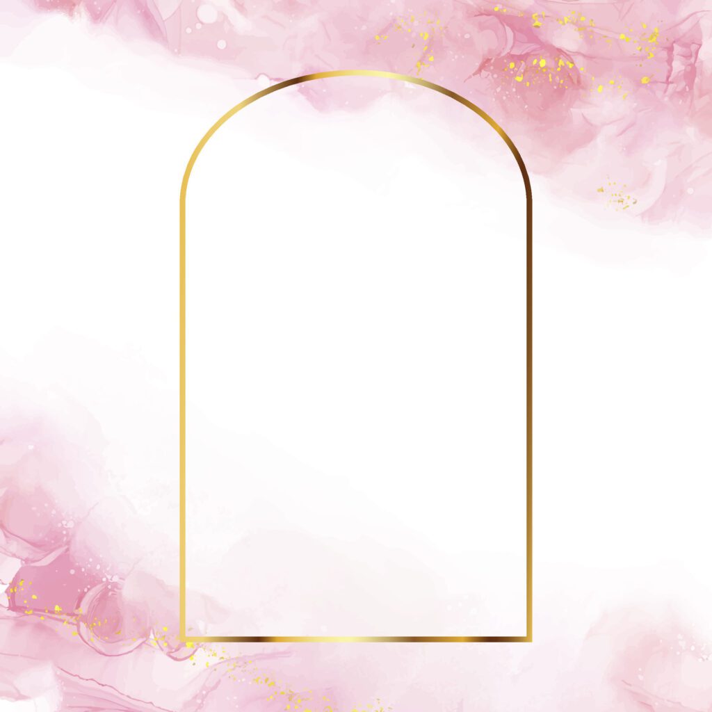 pink Marble wedding Invitation background Free Vector