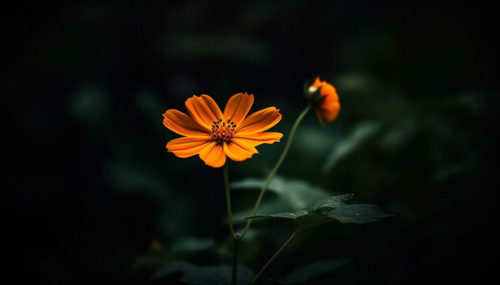 Vibrant wildflower meadow, single yellow daisy in focus foreground generated by AI Stock Free