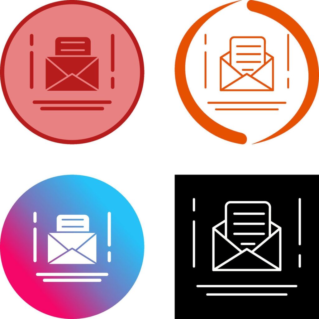 Email Icon Design Stock Free