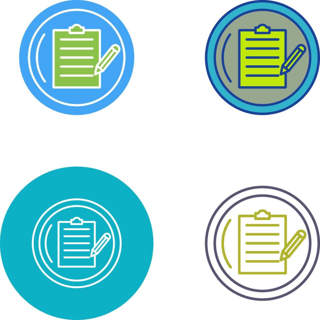 Contract Icon Design Stock Free