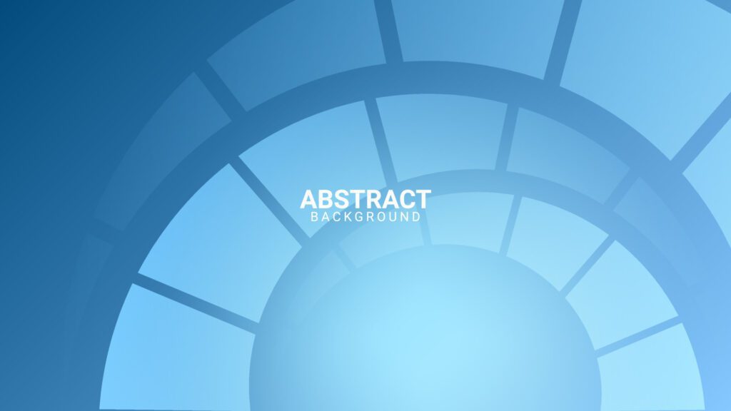 geometric abstract background with blue gradient Free Vector