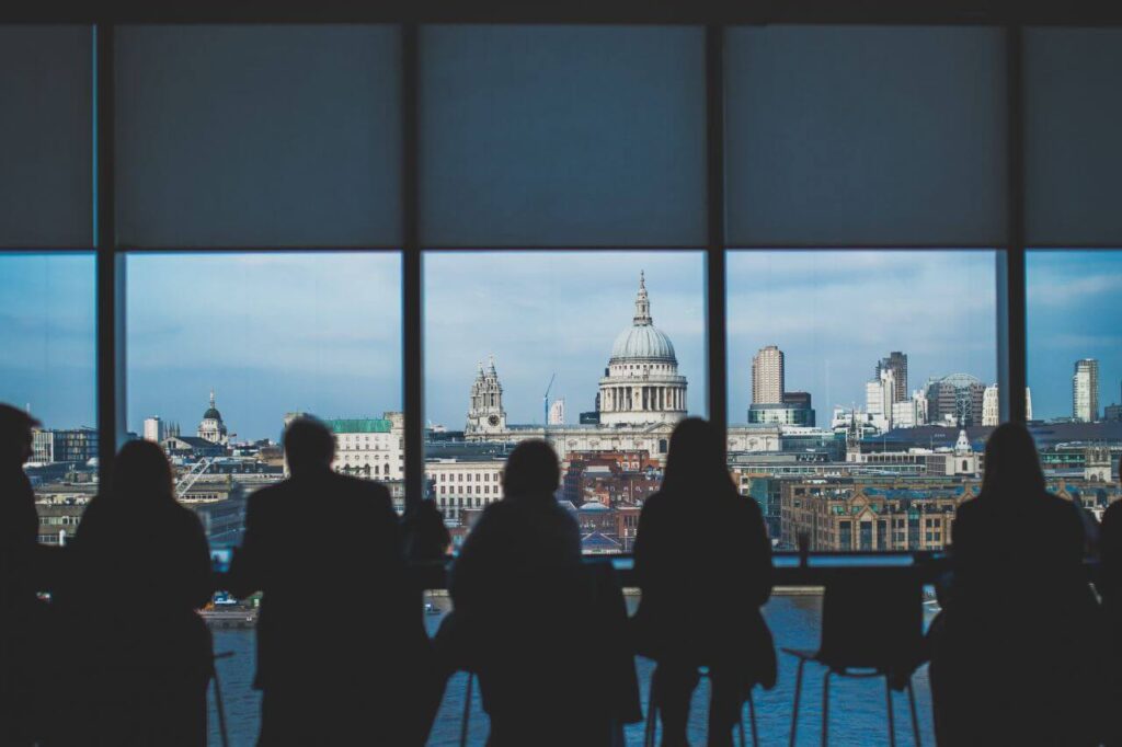 View From Skyscraper in London Stock Free