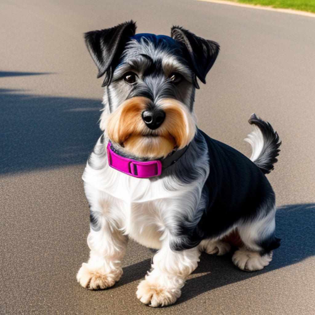 Schnauzer by @lisalynn322570 by @ai_generated