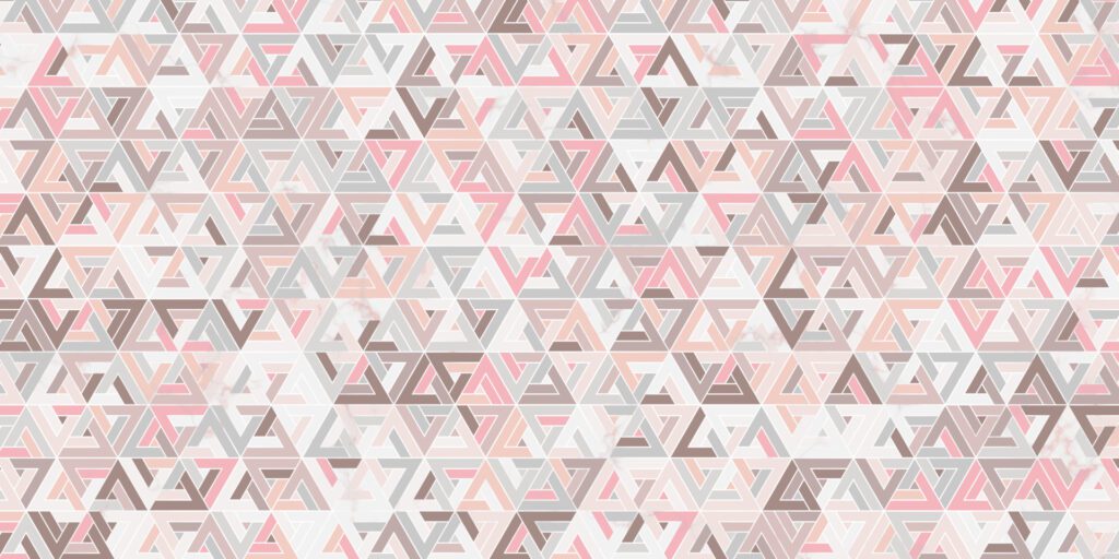 Geometric pattern pastel pink background Free Vector