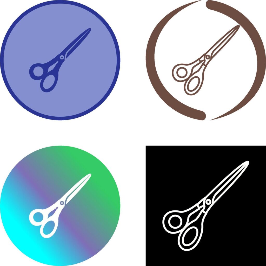 Scissors Icon Design Stock Free