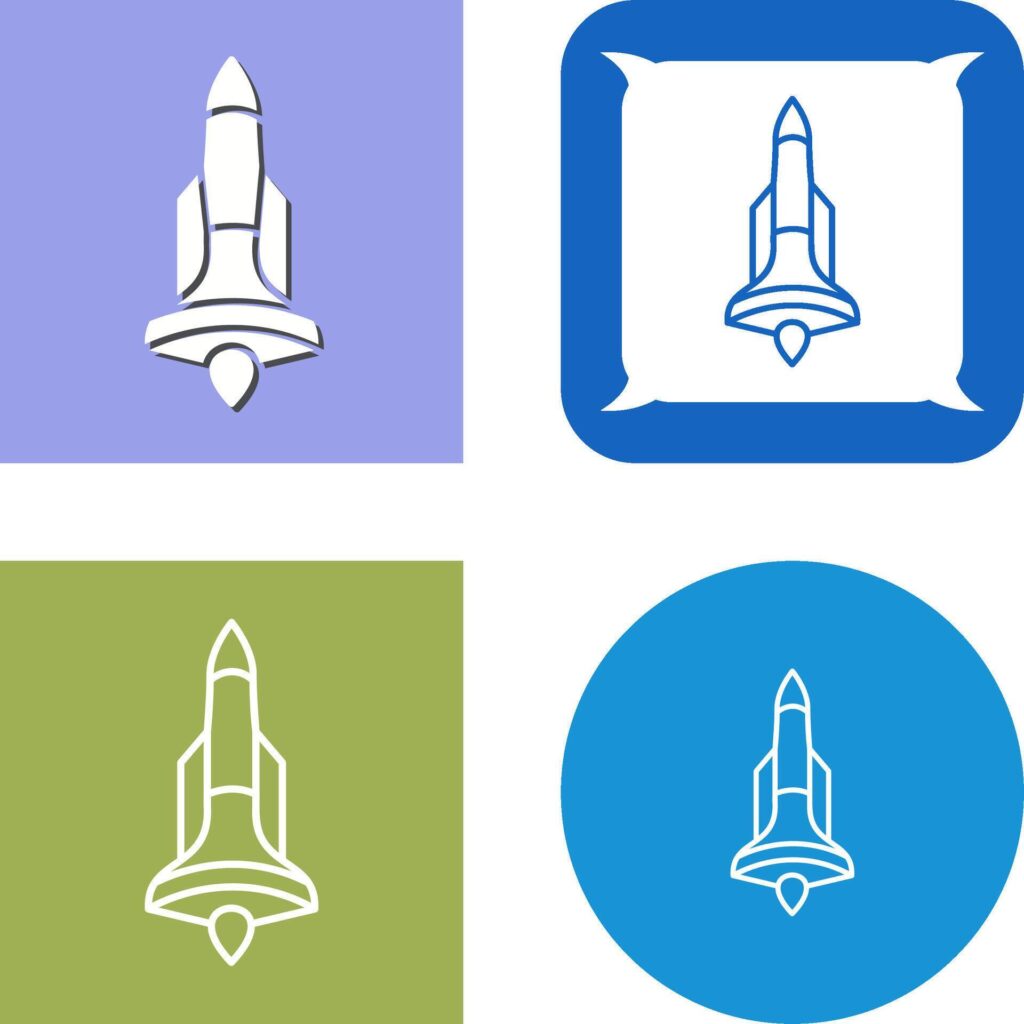 Rocket Icon Design Stock Free