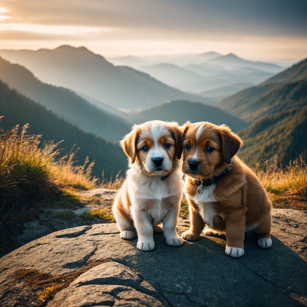 Puppies Nature photography,HD photography,Beautiful by @ai_generated