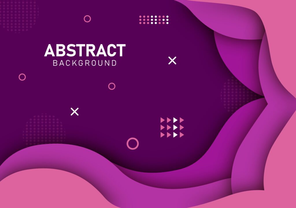 Colorful liquid and geometric background with fluid gradient shapes Free Vector