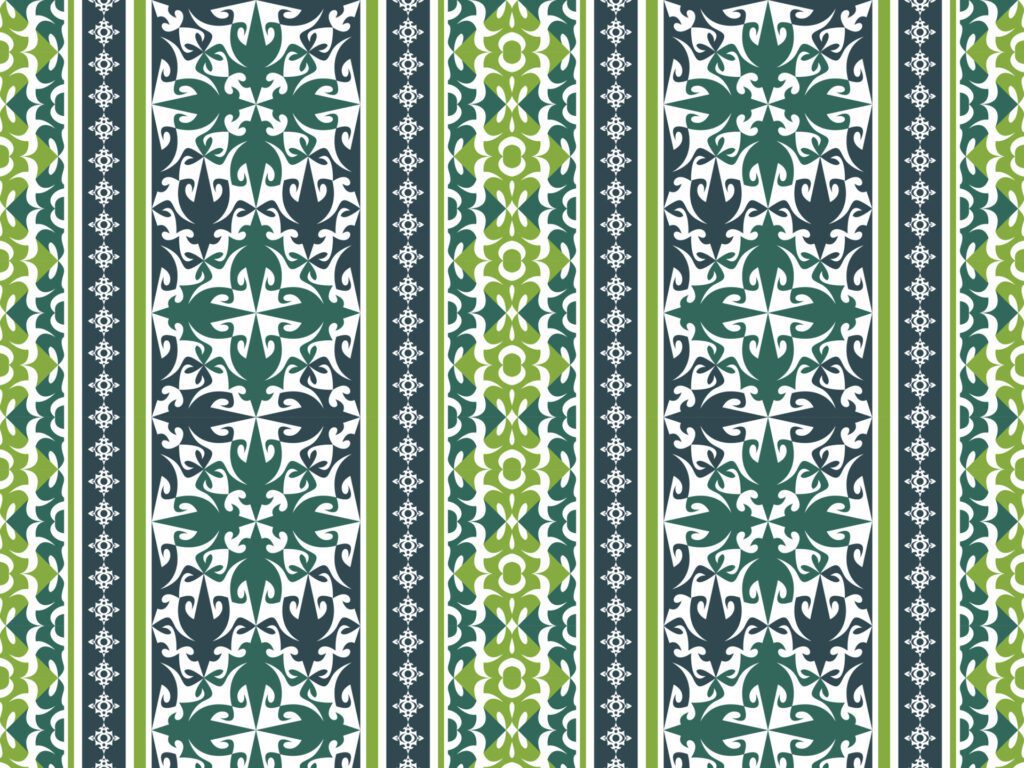 elegant ethnic pattern background Free Vector